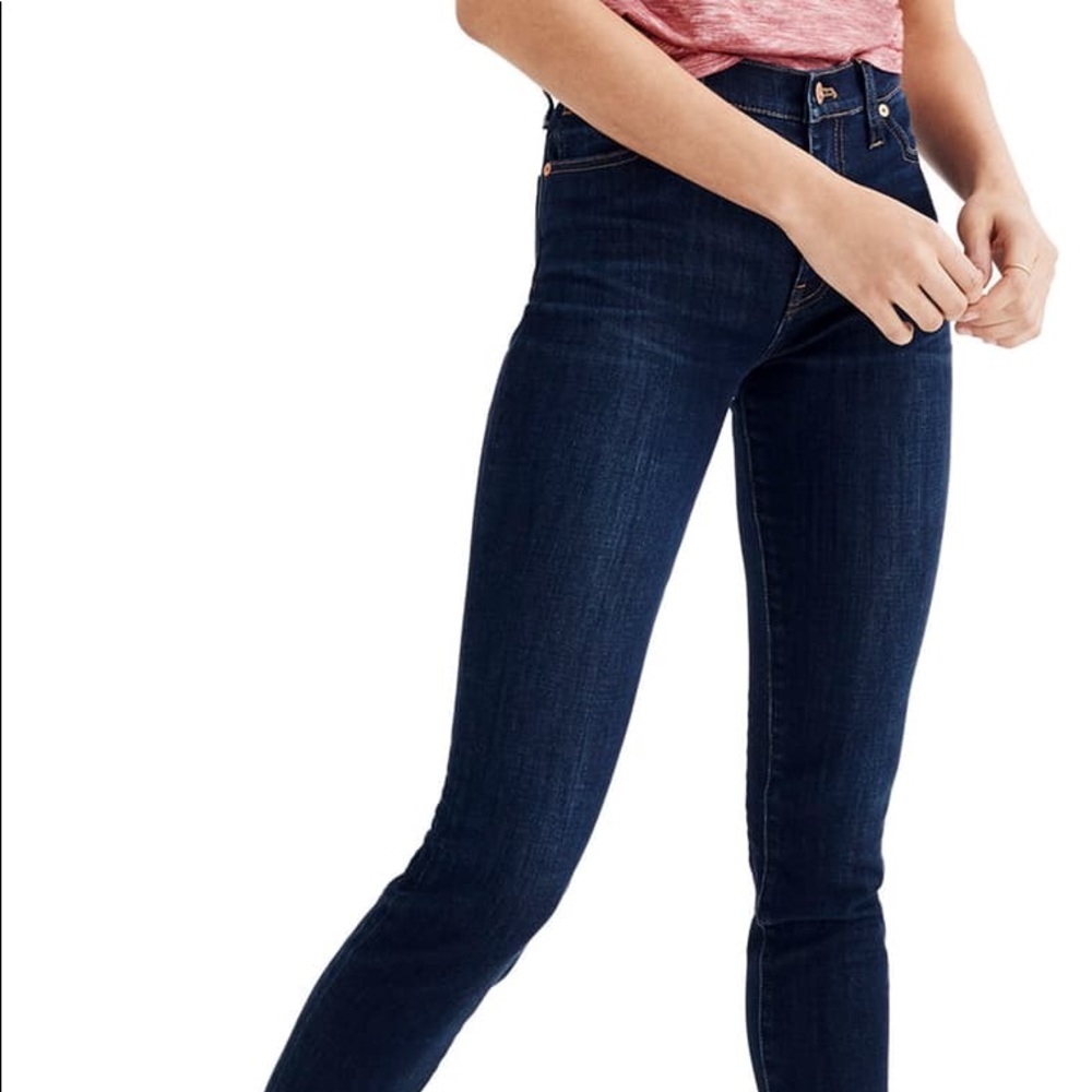 NWOT Madewell 9” High Riser Skinny Jeans